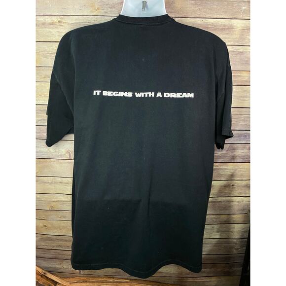 Vintage Earth, Wind & Fire “It Begins With A Dream” Tour T-Shirt Size 2XL Black - Picture 3 of 11